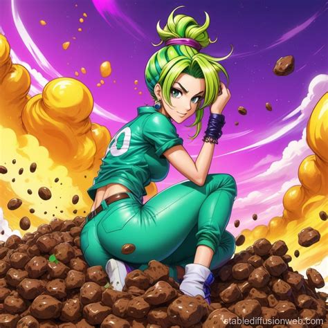 r34 jolyne|explicit, artist:stable diffusion, jojo's bizarre  .